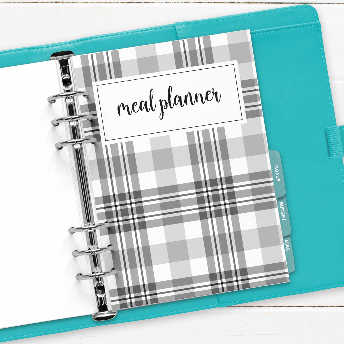  A5 Size Planner Recipe Inserts, A5 Size Meal Planning