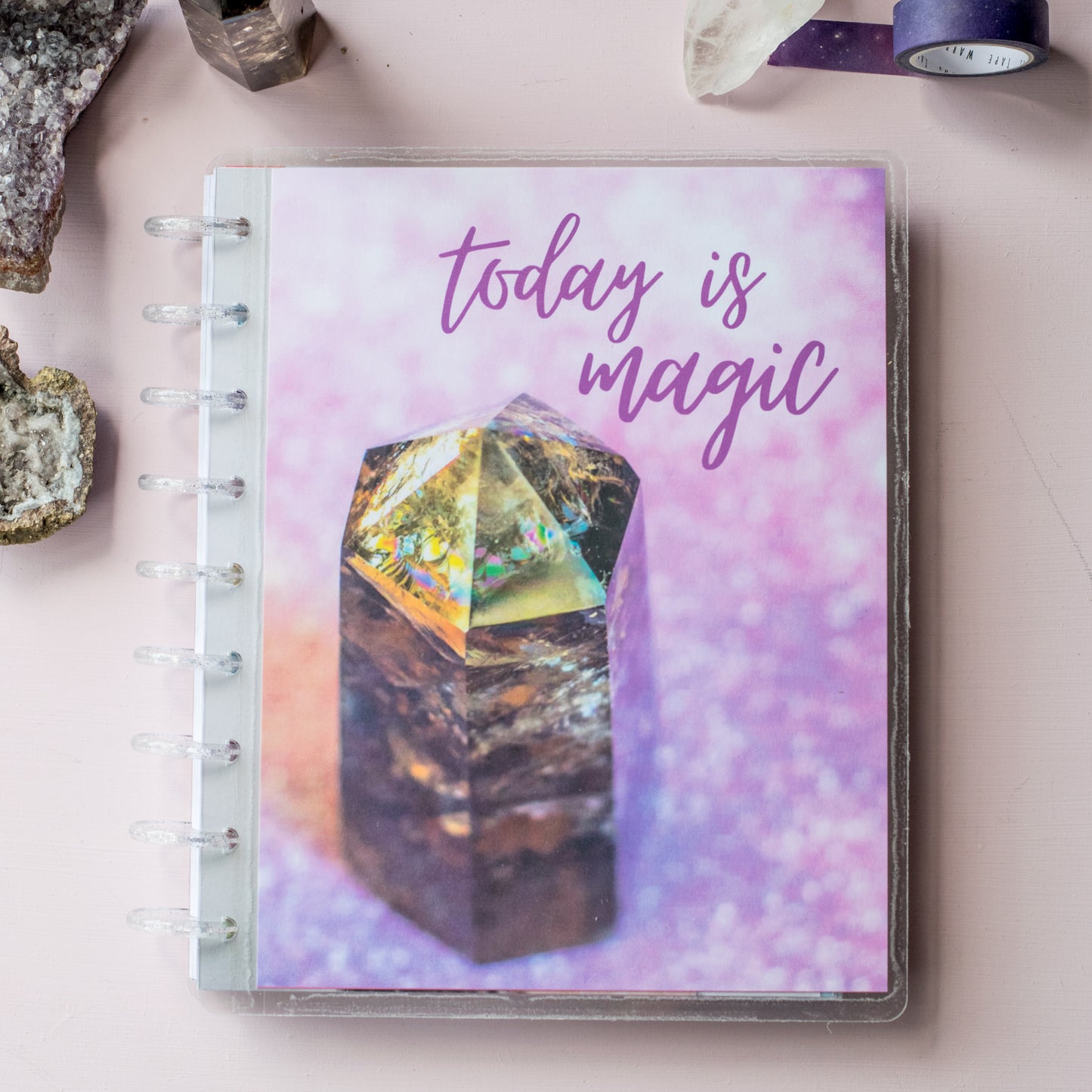 Crystal Day Planner Inserts for Happy Planner