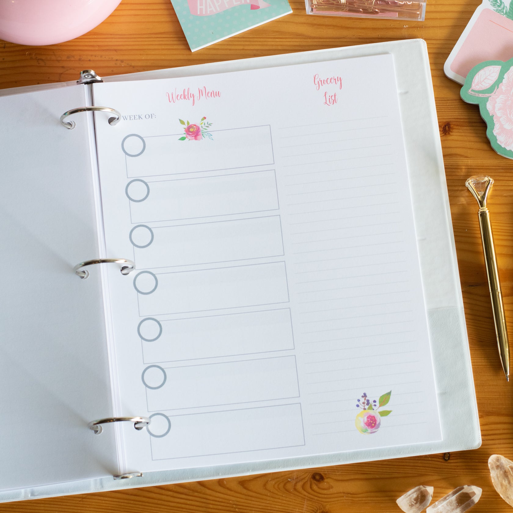 Printable Home Organization Binder – Carrie Elle