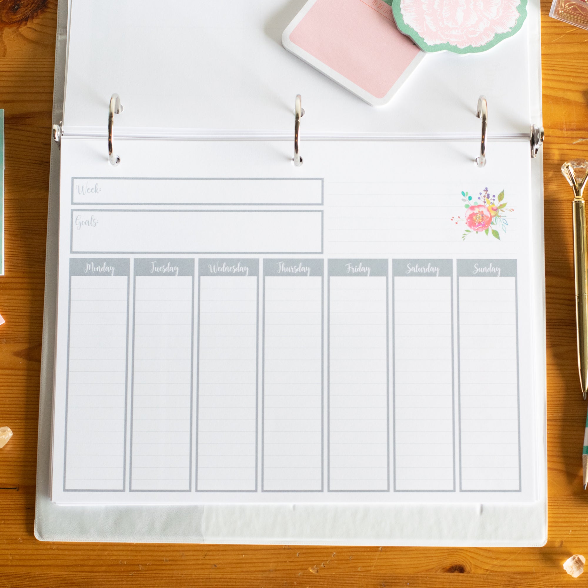 Printable Home Organization Binder – Carrie Elle