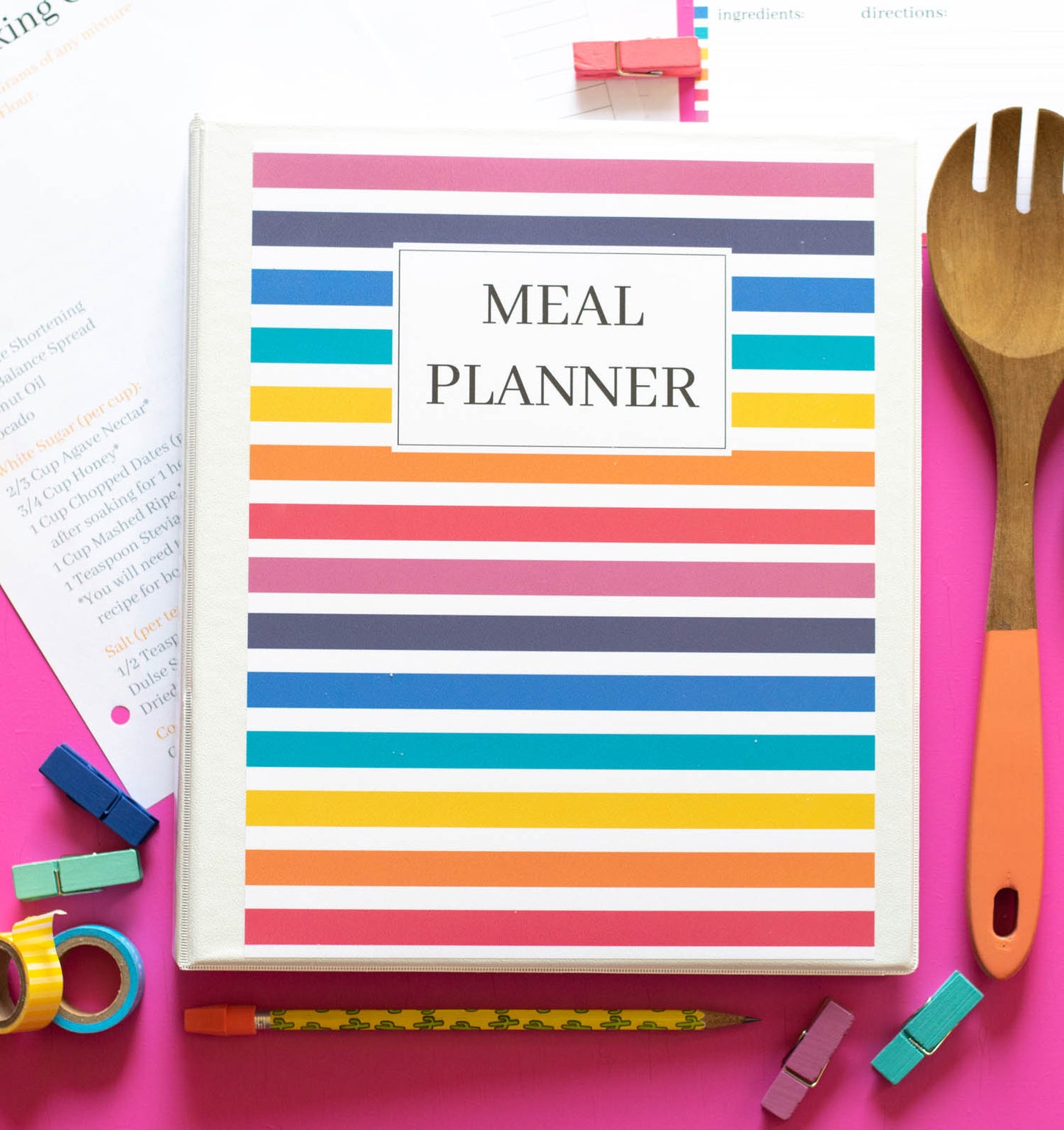 Printable Meal Planner Bundle