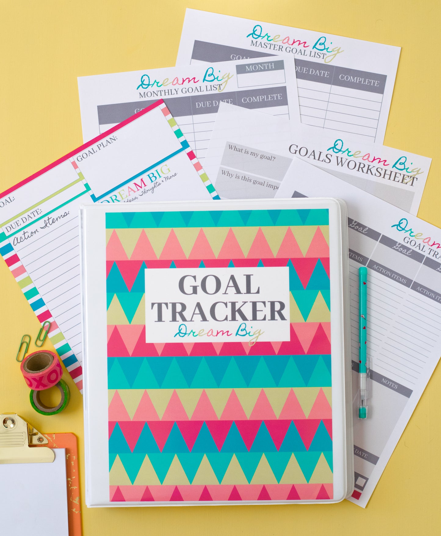 Printable Goal Planning Pages