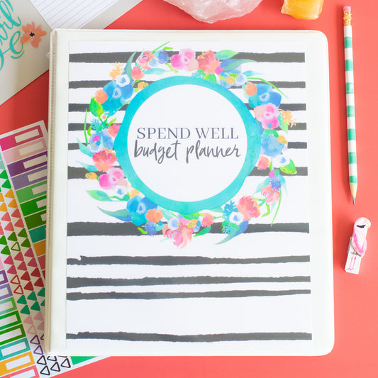 Printable Spend Well Budgeting Planner {Wild Thing}