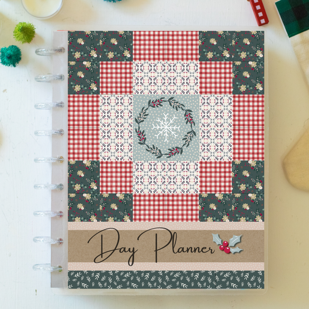 Printable Farmhouse Christmas Planner Inserts for Happy Planner ...