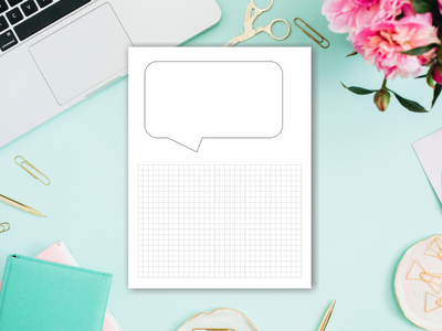 Printable 8.5x11 Graph Paper Templates – Carrie Elle