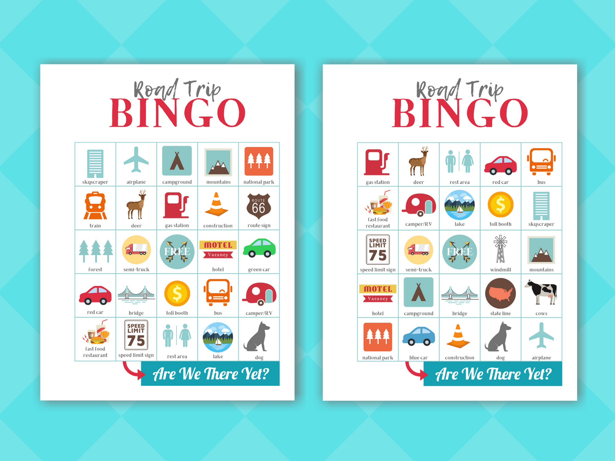 Printable 8.5x11 Road Trip Activity Binder for Kids – Carrie Elle