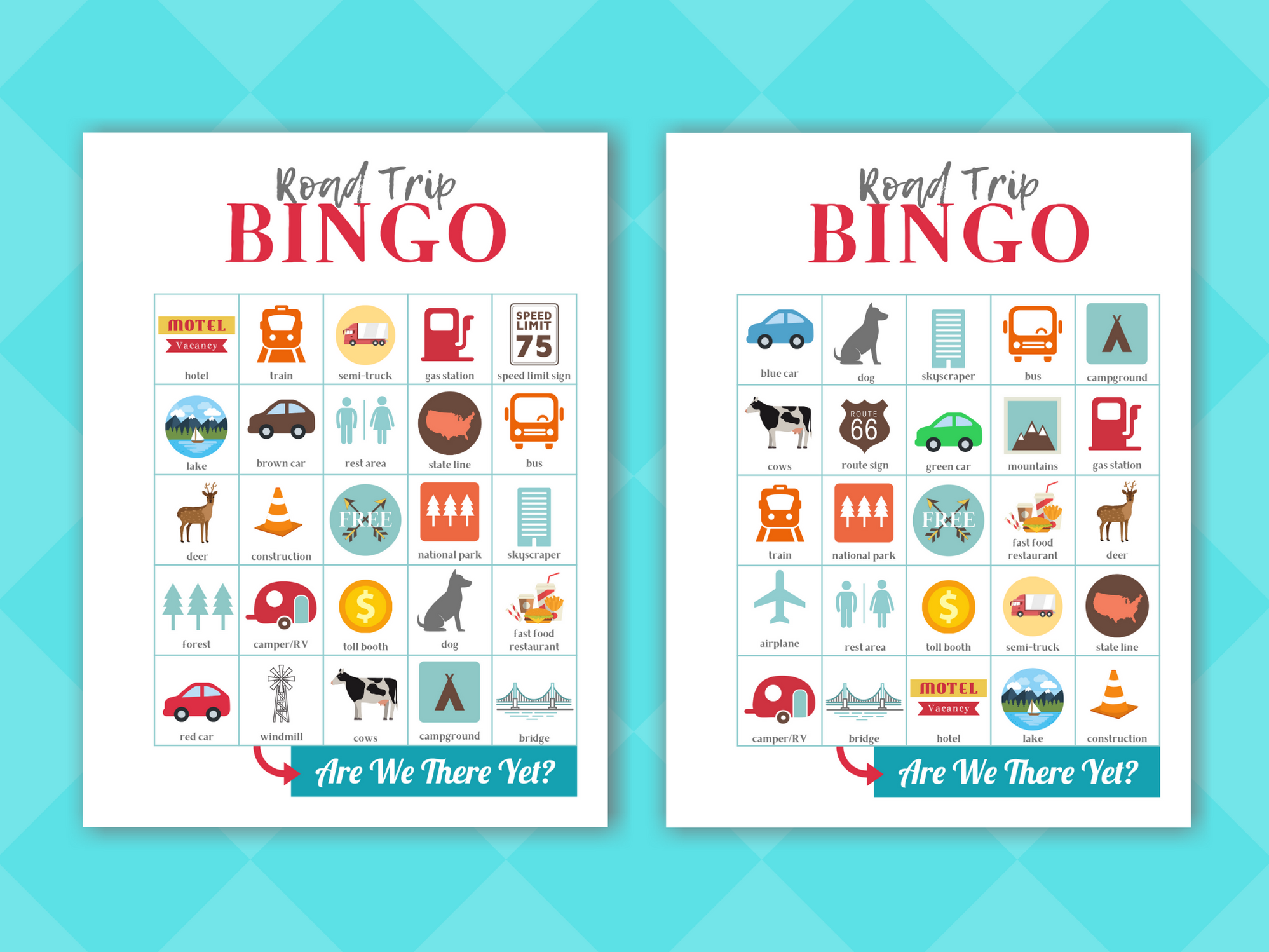 Printable 8.5x11 Road Trip Activity Binder for Kids – Carrie Elle