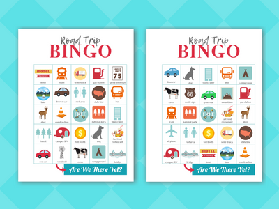 Printable 8.5x11 Road Trip Activity Binder for Kids – Carrie Elle